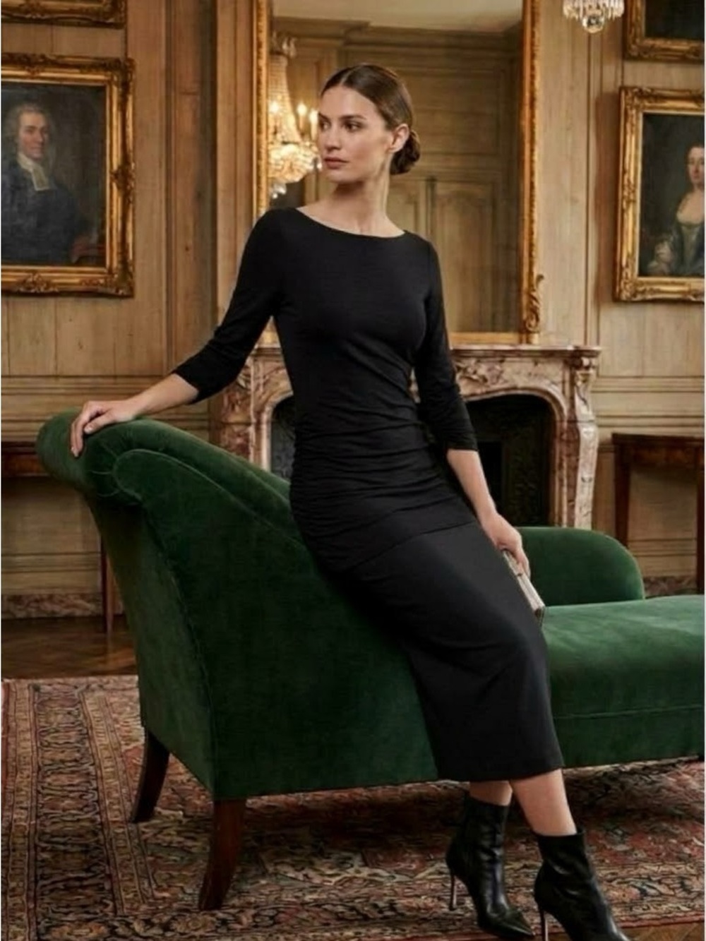 Sz M/L NWT Zenana Outfitters ‘Making History’ Tunic / Dress - Classic Bodycon
